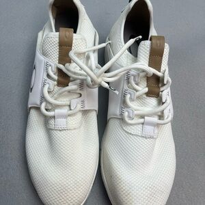 Oakley White and Brown Athletic Shoes Lightweight Breathable Design